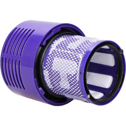 Replacement V10 Filters for Dyson V10 Cyclone Series, V10 Absolute, V10 Animal, V10 Total Clean, SV12, Replace Part No. 969082-01, 2 Pack Filters missing 1 from pack