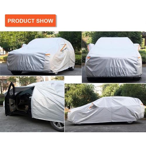 Kayme 6 Layers SUV Car Cover Custom Fit for Subaru Forester（1997-2025） Waterproof All Weather for Automobiles, Outdoor Full Cover Rain Sun UV Protection.Silver