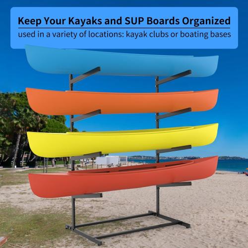 (MISSING SOME SCREWS) Kayak and SUP Outdoor Storage Rack