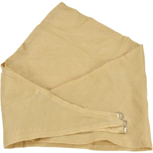 Sun Shade Sail, HDPE Triangle Canopy UV Protection for Swimming Pool, Picnic, Balcony, Garden, Playground, Park