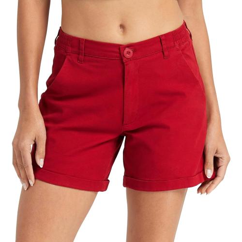 OCHENTA Women's Casual Shorts with Pockets Elastic Waist size 12 Summer Wear