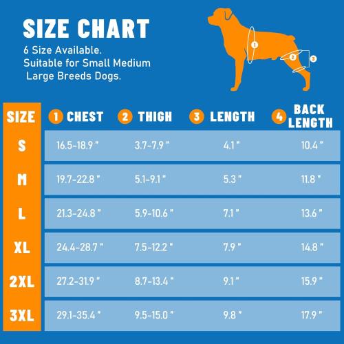 Dog Knee Brace for Hind Legs- Adjustable Dog Leg Brace for Both Back Leg Helps with Torn ACL, Luxating Patella, Ligament Injuries & Arthritis, L