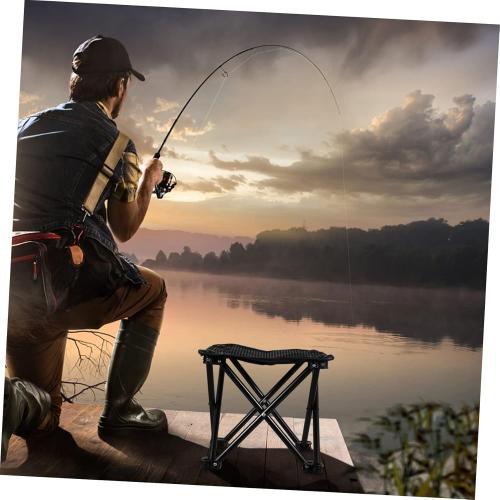 Lightweight Outdoor Folding Chairs for Fishing Outdoor Activities Oxford Fabric Compact Easy Storage