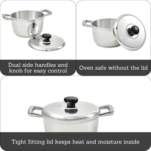 IMUSA 5.8qt H. Cajun Cast Aluminum Dutch Oven