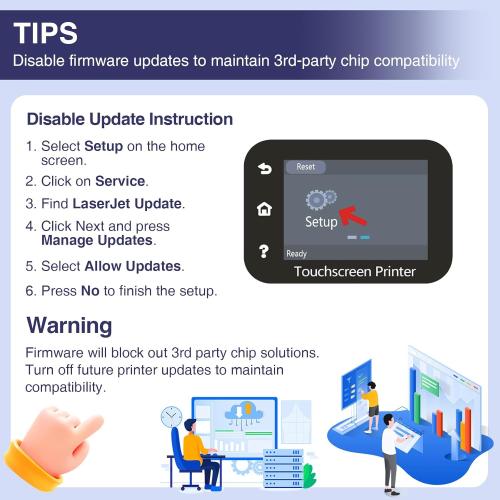 206X Toner Cartridges 4 Pack with Chip Replacement for HP 206A 206X Compatible with HP Color LaserJet Pro MFP M283fdw M283cdw M283fdn Pro M255nw M283 M255 Printer(W2110X W2111X W2112X W2113X)