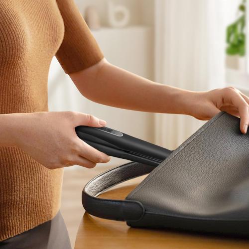 SUNMAY Cordless Hair Straightener, 0.85 Inch Titanium Portable Hair Straightener for Travel, Cordless Mini Flat Iron Hair Straighteners and Curlers 2 in 1, Dual Voltage, On-The-Go & 20S Fast Heat Up