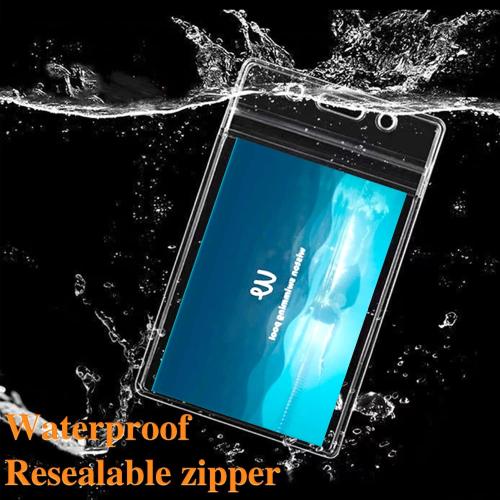 3.9 x 2.7 Clear 250 Pack Name ID Badge Holder-Plastic Badge Holder for Lanyard, Vertical Extra Thick Waterproof Name tag Holder for School/Office/Hospital/Exhibition/Party/Cards Credit Card