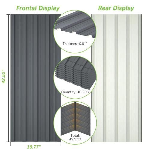 Metal Roof Panels  (See the picture for the size )