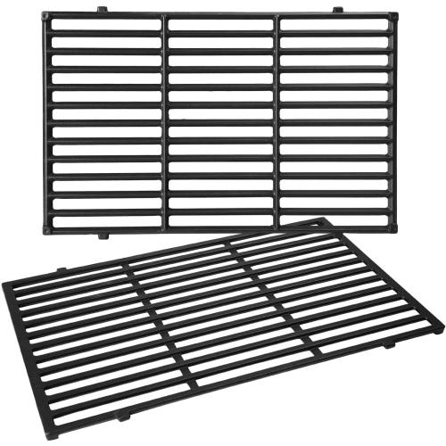 19.5 inch Grill Grates Replacement for Weber Genesis 300 Series, Gill Parts for Genesis E310 E320 E330 S310 S320 S330 EP310 EP320 EP330, Parts 7524 7528, Cast Iron Grill Grates (19.5 x 12.9 Each)
