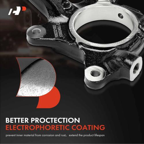 A-Premium 2 x Front Suspension Steering Knuckle Compatible with Toyota 4Runner 2015-2019 & Lexus GX460 2016-2018