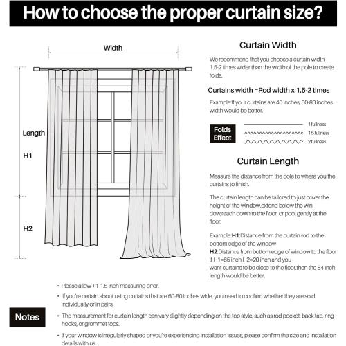 Pinch Pleated Curtains 100% Blackout Linen Curtains 95 Inches Long for Bedroom Living Room, Creamy Beige Memory Trained Thermal Insulated Room Darkening Window Drapes with Hooks 2 Panels 40Wx95L