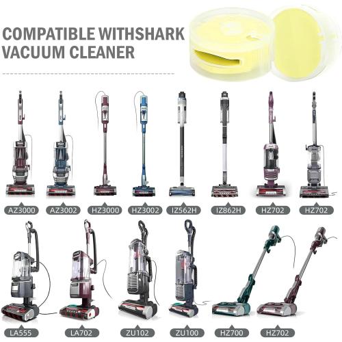 Odor Neutralizer Replacement Cartridges Compatible with Shark Stratos Upright Vacuum LA702, AZ3002, AZ4002, AZ3000, HZ3000, HZ3002, IZ862H, IZ562H, ZD550 Replaces Part# 1541FC3000
