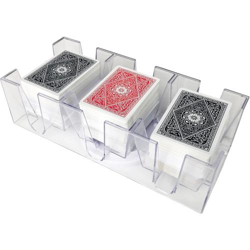 Yuanhe 9 Deck Rotating-Revolving Playing Card Tray, Card Holder