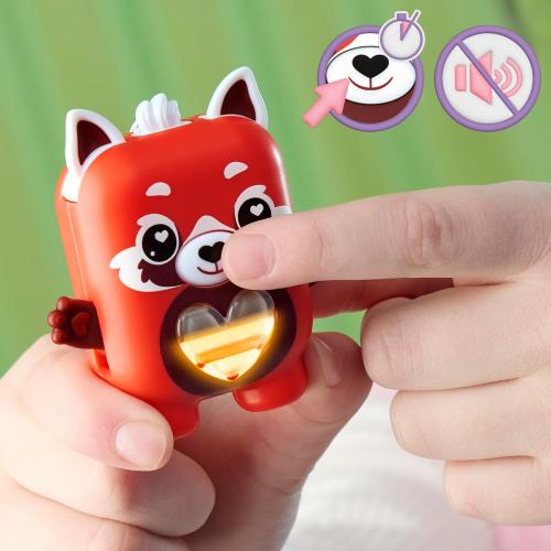 Nano-MALS Pamanda The Red Panda, Electronic Pet Panda Toy, 70  Responses, Interactive Fidget Toys for Girls & Boys Ages 5  ​