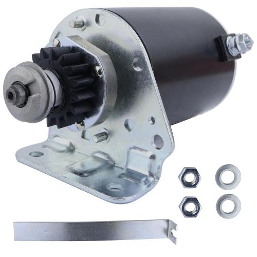 Starter 16 Teeth with Relay for Craftsman LT1000 LT2000 YTH2348 | for John Deere LA120 LA130 LA135 LA140 LA145 LA150 LA155 LA165 LA175 with BS Engine AM122337 390838 497595