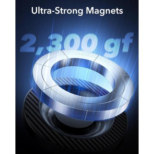 ESR for MagSafe Car Mount, Magnetic Car Phone Holder Mount, Air Vent/Dashboard Magnetic Phone Mount for iPhone 17/16/15/14/13/12, Galaxy S25, Pixel 10, Strong Magnets, Charging Not Supported