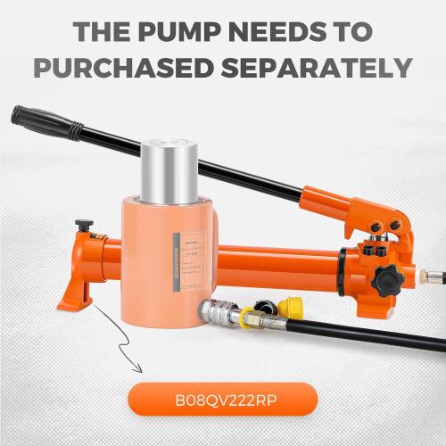 Bonvoisin Hydraulic Ram Cylinder 50T Hydraulic Cylinder Jack Porta Power Ram 4 Stroke Single Acting Lifting Cylinders for Machinery Shipbuilding