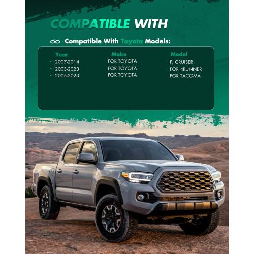 SCITOO 2 inch Front Leveling lift kit for Toyota 2003-2019 Lift Strut Spacer Compatible for Toyota 4Runner 2.7L 2010 Front Lift Spacers