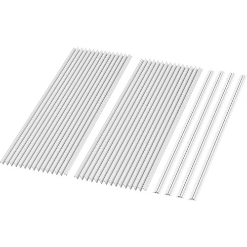 Side Panels Air Conditioner Compatible with Frigi-daire 18FFRACP01 Universal Air Conditioner Side Panels, Adjustable 7-12 Width, Fits Most Window AC Units