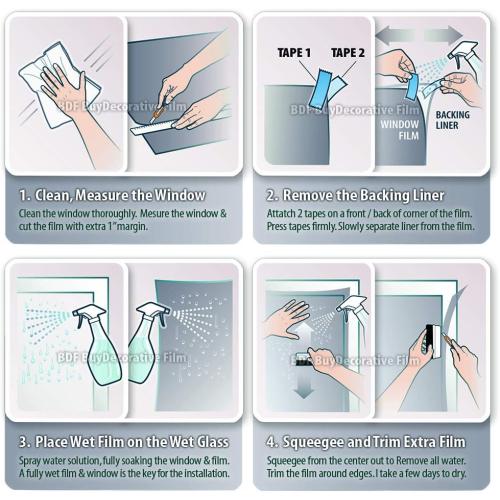 BDF NA35 Window Film Sun Control and Heat Rejection Natural Black 35 (Medium) - 24in X 24ft