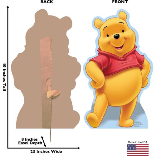Cardboard People Winnie The Pooh Life Size Cardboard Cutout Standup - Disney's Winnie The Pooh