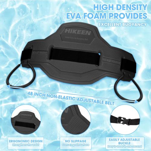 ‼️has mild scratches ‼️Swim Floating Belt,Water Aerobics Swimming Belt with Fixing Straps,Jogger Floatation Aid Buoyancy Belt for Swimming Pool Fitness and Fitness Workout Therapy
