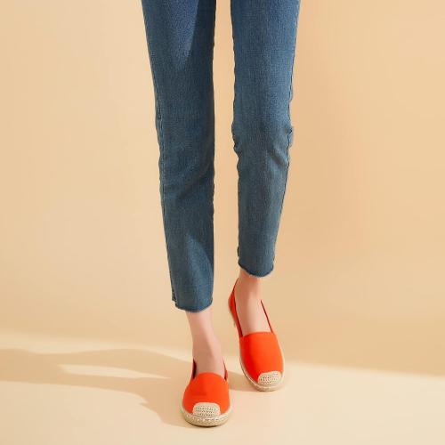 Women's Flats Shoes,Breathable Black Espadrilles Flats,Black and White Slip on Shoes(Lightweight and Soft)