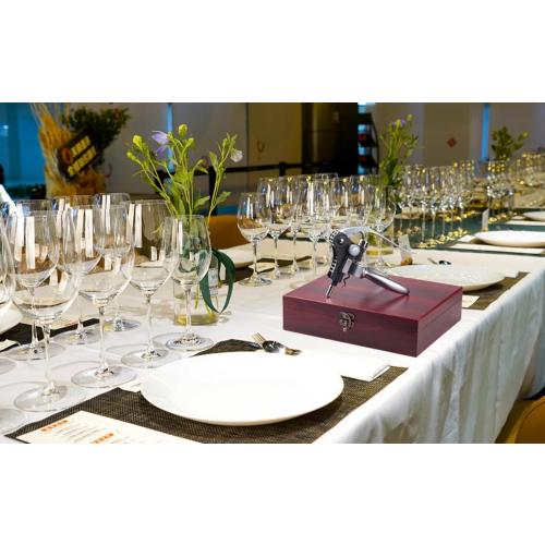 Wine Opener Set,Wine Bottle Opener Including Foil Cutter, Bottle Stopper Pourer and Extra Spiral,Wine Corkscrew Set,Gift box Opener Kit.