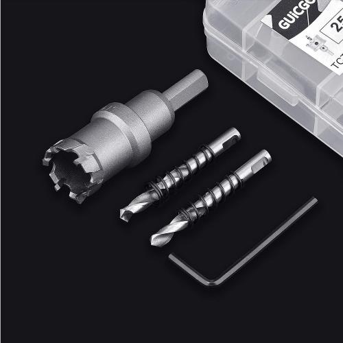 13mm (1/2 inch) Metal Steel Hole Saw with 2 Drill Bits, Hole Cutter for Thick Metal,Stainless Steel,Iron and Wood (13mm (1/2 inch))