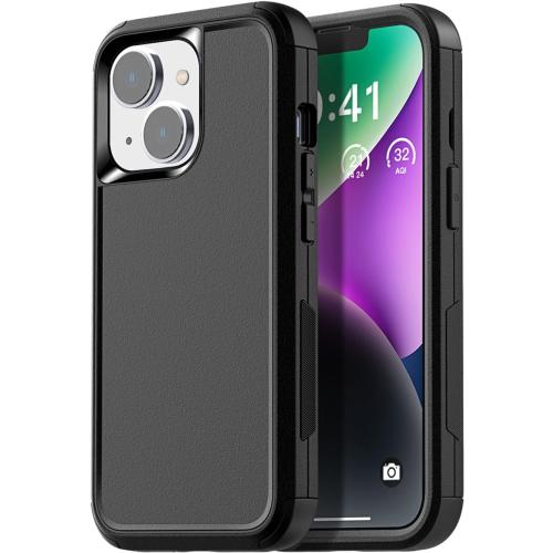 AICase for iPhone 14 Case(6.1) Case,Heavy Duty 3-Layer Rugged Pocket-Friendly Phone Case,Durable Military Grade Protection Shockproof/Drop Proof/Dust-Proof Protective Cover for iPhone 14 Case 6.1