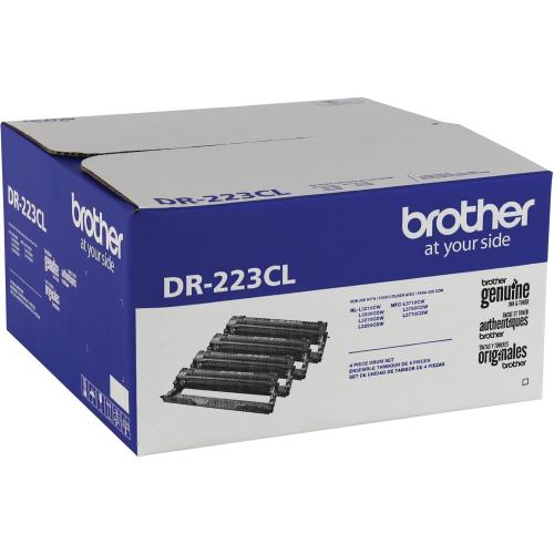 Brother Genuine -Drum Unit, DR223CL, Seamless Integration, Yields Up to 18,000 Pages,Black