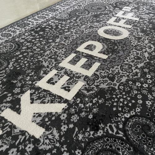 KEEP OFF Rug Cashew Flower Classic Paisley Cashmere Large Carpet Hypebeast Decor Parlor Bedroom Playroom Artistic Premium Floor Mat (50x80cm(1.6x2.6ft))