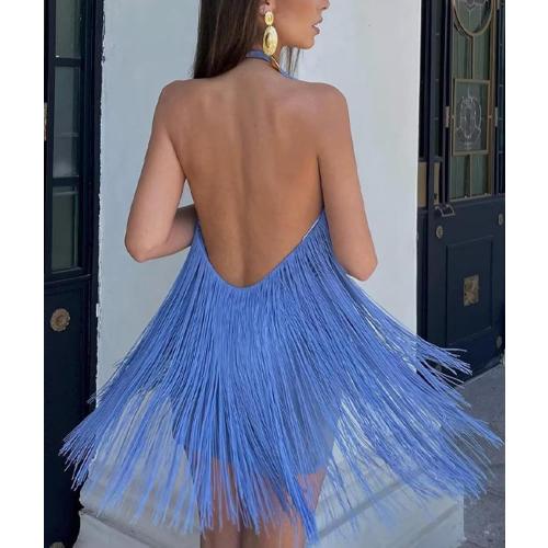 ECDAHICC Women’s Dresses Flapper Dresses 20s Gatsby with All-Over Fringe Mini Dresses