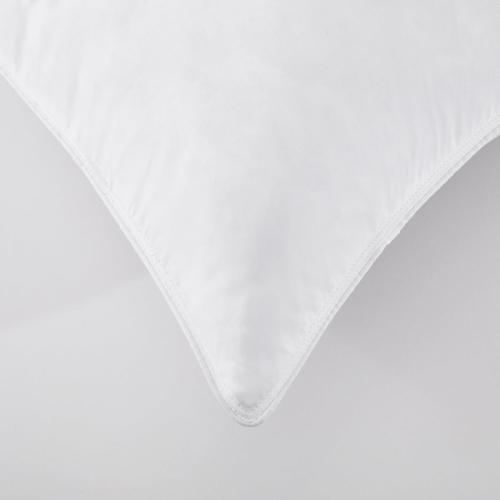 SNUG&COZY Grey Goose Feather Down Pillow for Sleeping(2 Pack)-  Size(26INx26IN), Goose Feather&Down Filling, 100% Cotton Cover, 100% Down Proof, Machine Wash, White