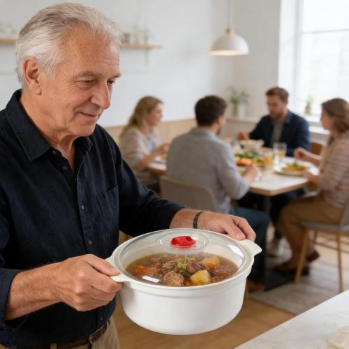 Microwave Steamer Kitchen Cooking Bowl | with Lid Anti-scalding Anti-slip Handle Microwave Steamer Bowl for Noodles, Dumplings, Bread, Vegetable Broccoli Spaghetti