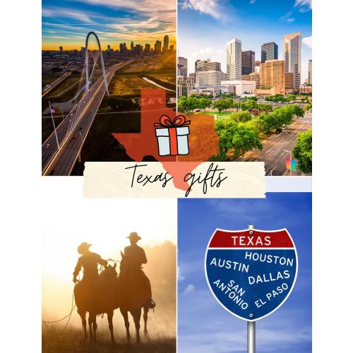 InnoBeta Texas Gifts Blankets Throws Bed Flannel Plush, Texan, Souvenir, Home Decor, US State Gift, Birthday Presents for Women, Men, Friends (50x 65)