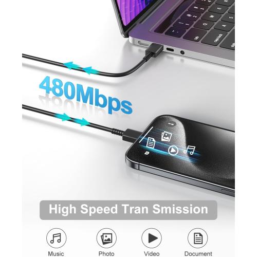 Type C Charger Fast Charging, 2Pack [10FT&6FT] Long USB C Cable with 25W Phone Super Fast Charger Block Compatible with Galaxy S25/S24/Plus/Ultra,iPhone 15/16/17/Air/Plus/Pro Max