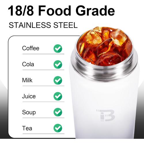 TOPBADE 32oz Insulated Water Bottle with Straw Lid & Spout Lid & Paracord Handle, Stainless Steel Water Bottle Wide Mouth, Double Wall for Women Men Gym Fitness Outdoor