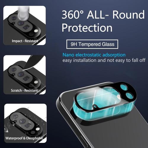 IMBZBK 3 Pack Screen Protector for Google Pixel 10 Pro, Tempered Glass