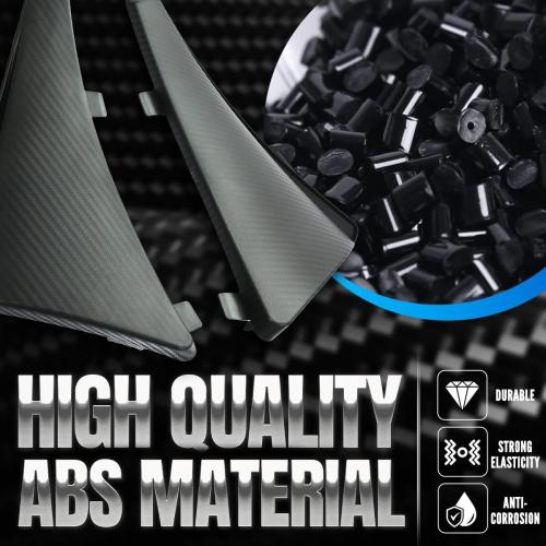 4PCS Front & Rear Mud Flaps,Carbon Fiber Pattern Splash Guards Wheels Rock Mudguards Mudflap Fender for Corvette C8 Stingary Z51 Convertible/HTC 2020 ,Replace OEM #84263453 84263457