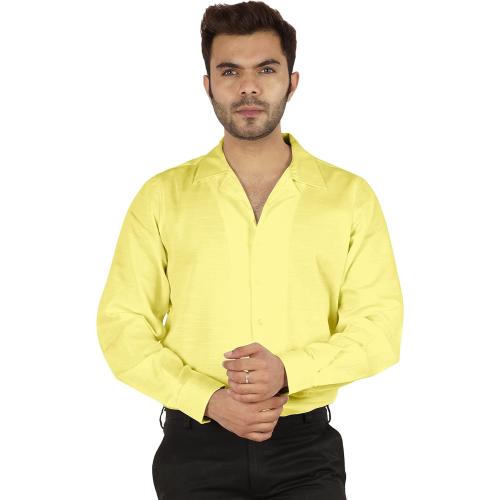 4XL-BESTMAN Solid Long Sleeve Cotton Shirts for Men's Formal Button Down Regular Fit Shirt
