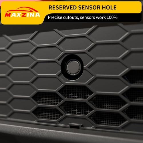 Front Bumper Mesh Cover Compatible with 2023-2025 Honda Pilot (Not for 2026) Front Grill Mesh Cover Lower Grille Guard Air Intake Grid Insert ABS Protection for 2024 Pilot Accessories
