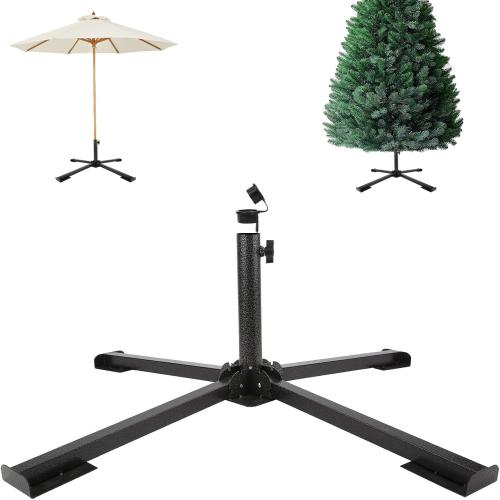 Heavy Duty Patio Umbrella Stand - Portable Beach Umbrella Base Holder, Adjustable for Courtyard, Garden, Grass, Pool & Outdoor Use maybe missing pieces