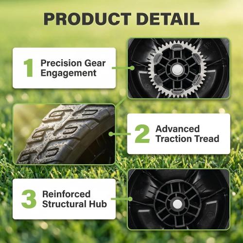 4 Pack 8 Lawn Mower Wheels Kit for Honda HRN216