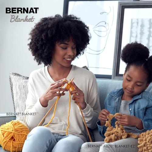 Bernat Blanket BB - 2 Pack of 220 Yards/10.5 oz Surf 100% Polyester Yarn