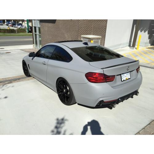 VViViD  Matte Attack Grey (Nardo Grey) Vinyl Wrap Adhesive Film (3ft x 5ft)