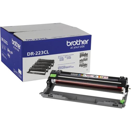 Brother Genuine -Drum Unit, DR223CL, Seamless Integration, Yields Up to 18,000 Pages,Black