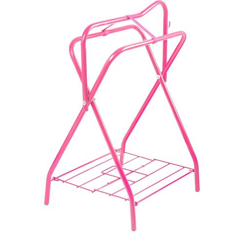 Tackmore Freestanding Saddle Rack Accommodates English Western Saddles Lightweight Foldable Space Saving Saddle Stand