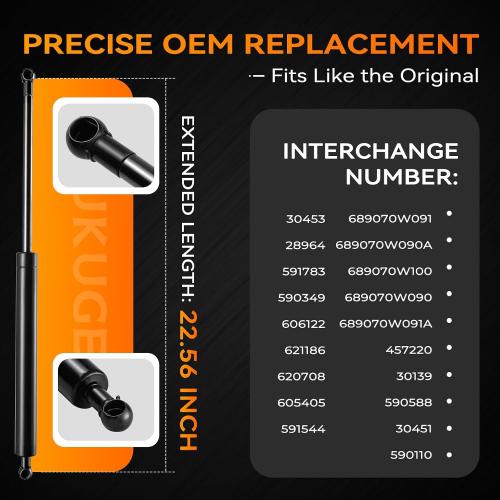 Liftgate Struts Fit for Toyota 4Runner 2010-2023, 2-Pack