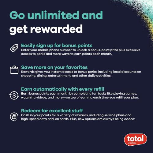 Total Wireless Majesty Pro Prepaid Carrier Locked - 4.5 Screen - 8GB - Black (U.S. Warranty)